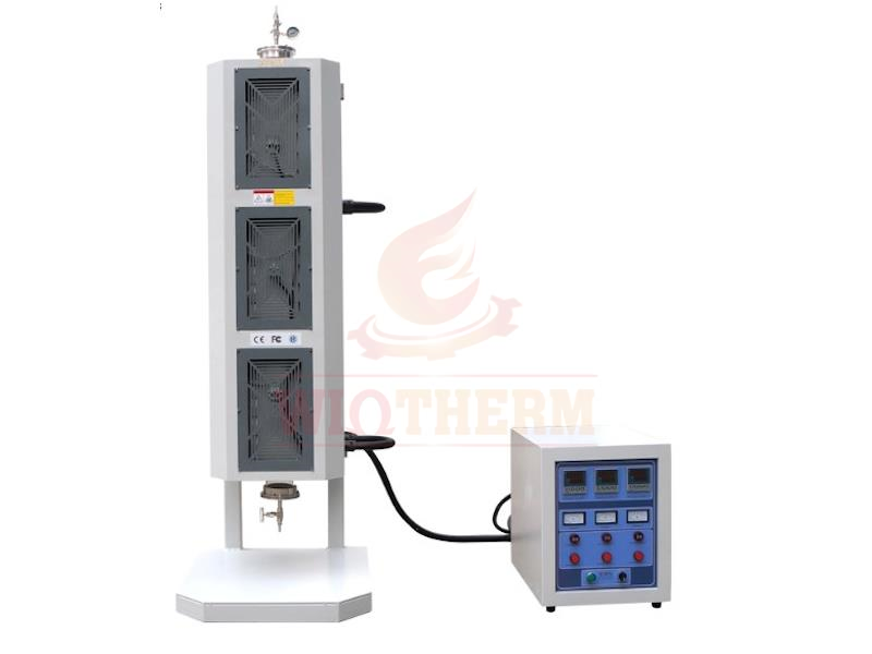 1200℃ Vertical Three-Zone Split Tube Furnace