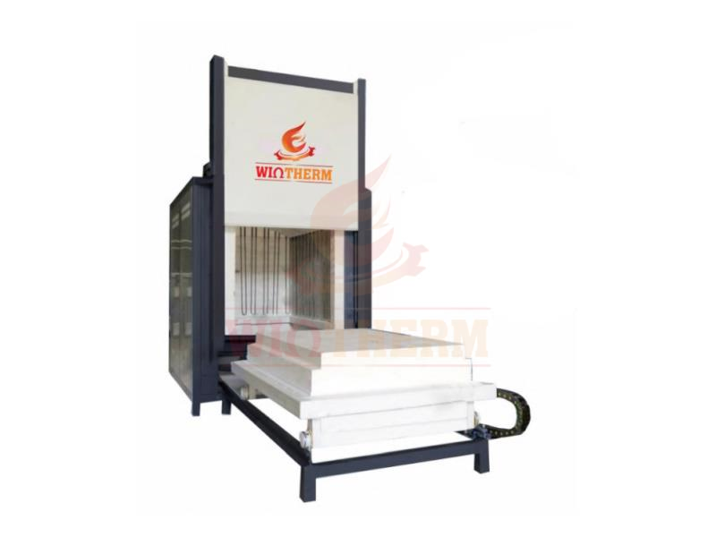 1700℃ Large Size Industrial Car Bottom Furnace